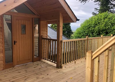 Cedar Cladding Wales | Wooden Porches UK | Wales Sawmill | Wooden Decking Boards UK | Oak Planks Cut to Size | Facier Boards